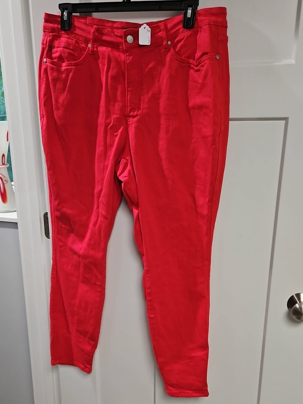 Judy Blue Red High-Rise Jeans
